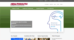 Desktop Screenshot of healthsouthnewnan.com